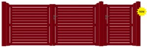 GAMME CONTEMPORAIN - Porte et portillon LENTO