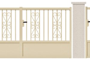 GAMME TRADITION - 05. Porte et portillon GREUZE